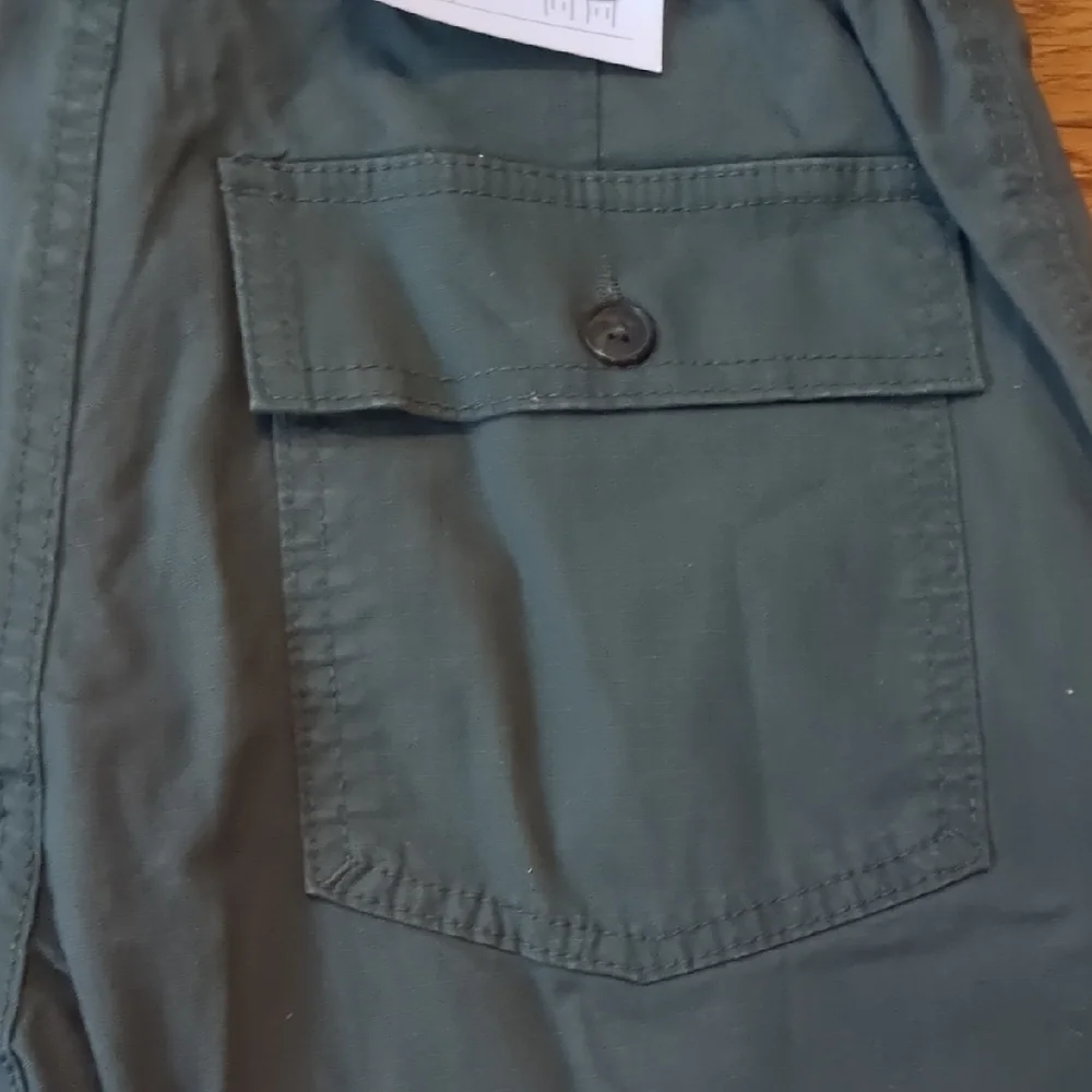 NWT Goodfellow & Co Men's Olive Flat Front Shorts SZ XS